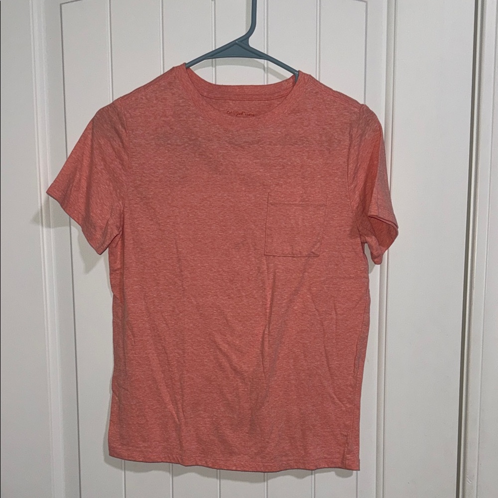 NWOT Cat & Jack Pocket T-Shirt - Coral